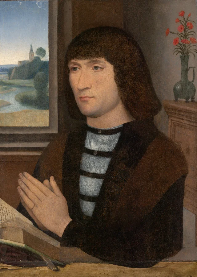 Retrato de um doador, Hans Memling