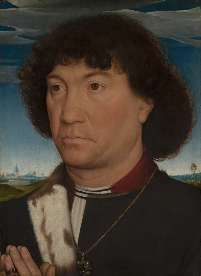 Retrato de um homem, talvez da família Lespinette
