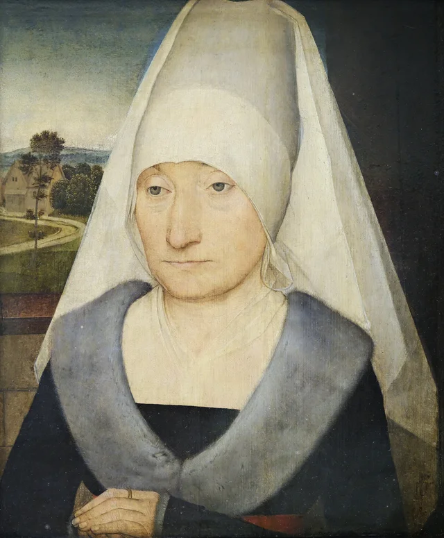 Retrato de uma mulher idosa