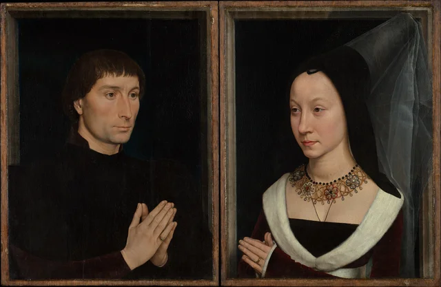 Tommaso di Folco Portinari (1428-1501) e Maria Portinari (Maria Maddalena Baroncelli, nascida em 1456)