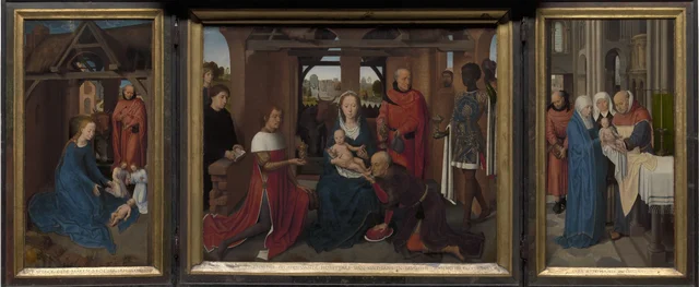 Triptyque de l'Adoration des Mages