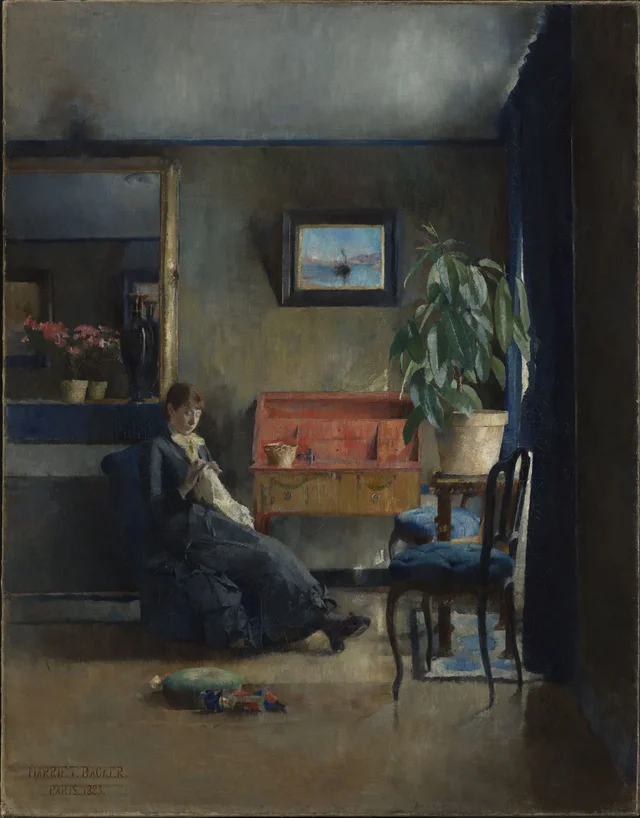 Blue Interior