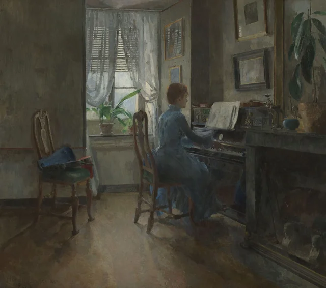 Em casa, Harriet Backer