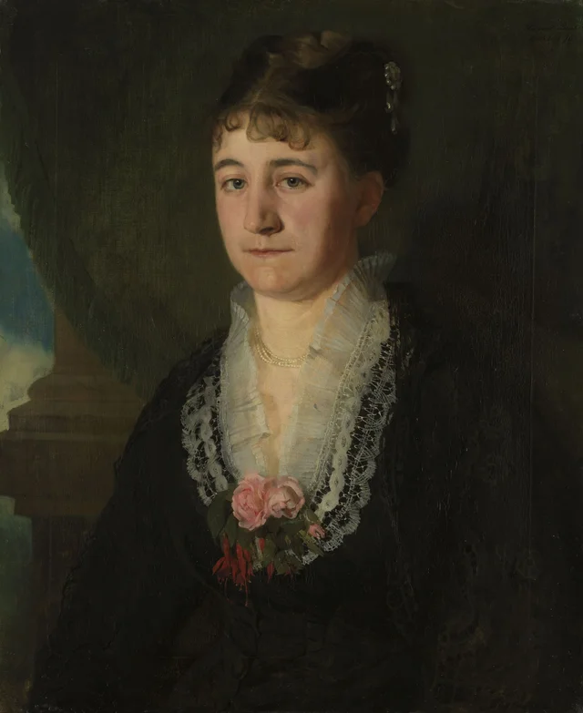 Karen Nielsen, nascida Wedel Jarlsberg, Harriet Backer