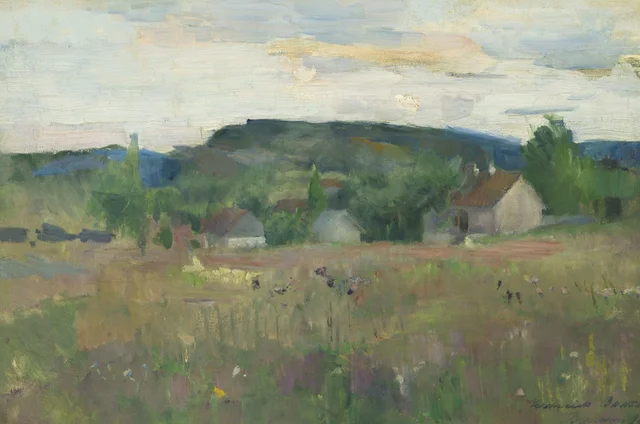 Paisagem de Bærum, Harriet Backer
