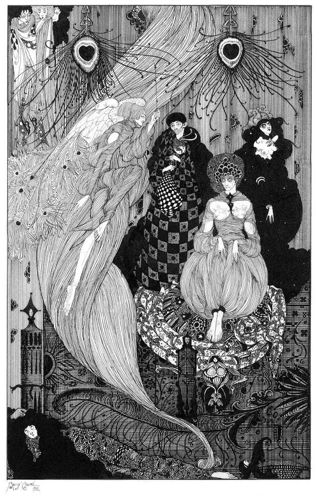 No fundo da terra, seu cenário natural, Harry Clarke
