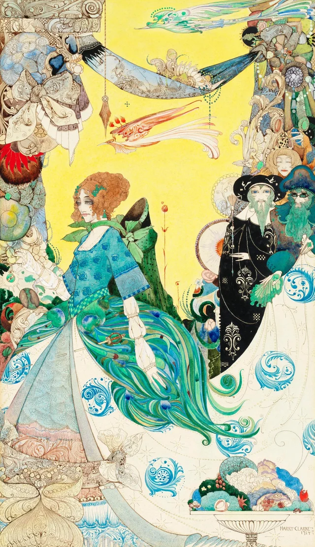 La Dame de la Décoration, Harry Clarke
