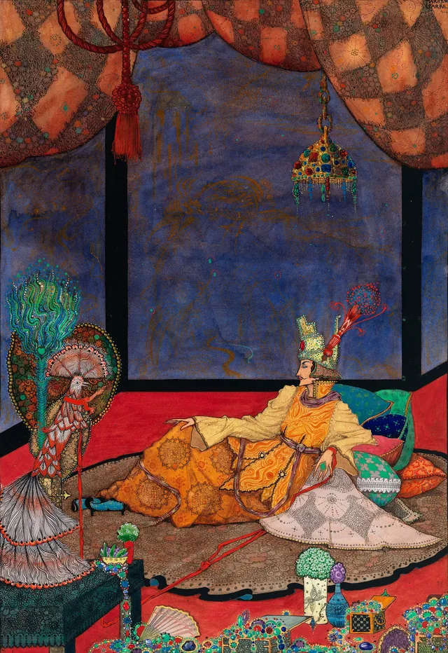 O Rouxinol, Harry Clarke