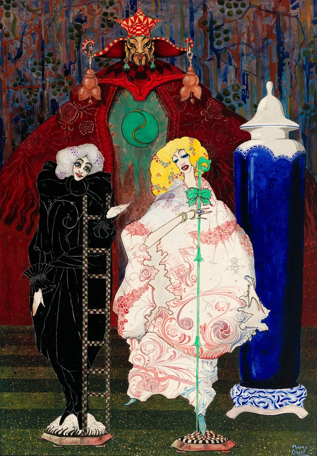 A Pastora e o Limpador de Chaminés, Harry Clarke