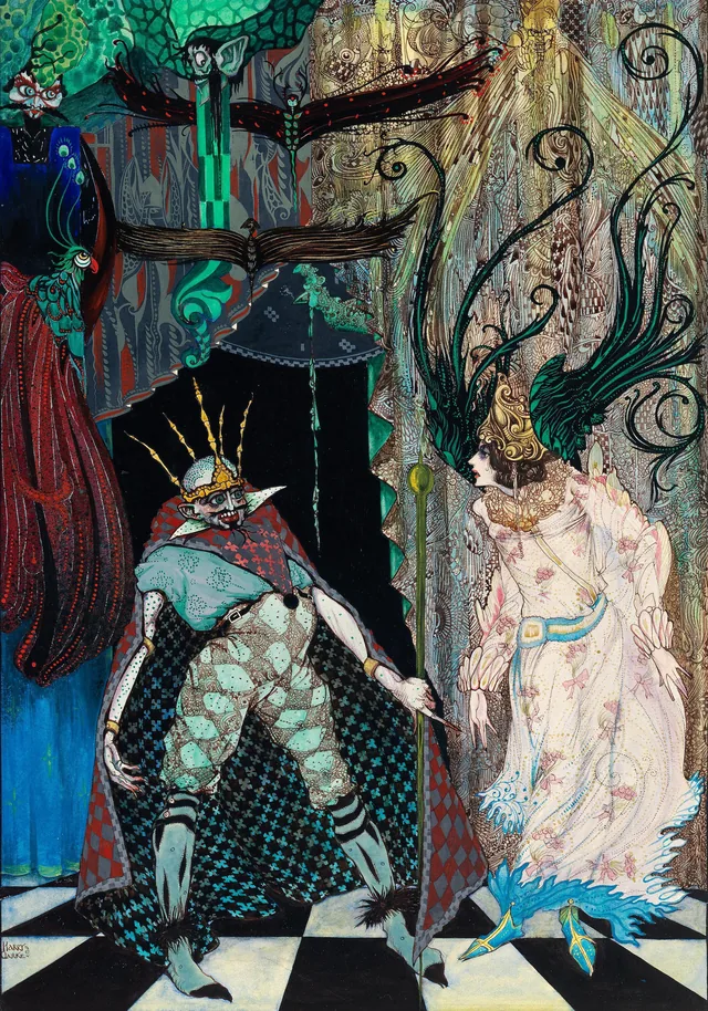 O Companheiro de viagem, Harry Clarke