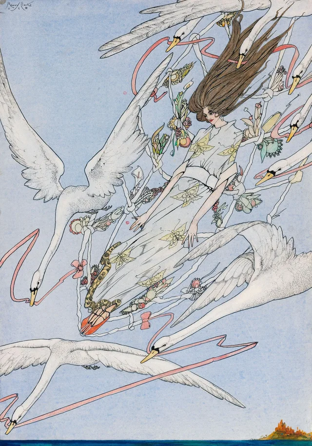 Los cisnes salvajes, Harry Clarke