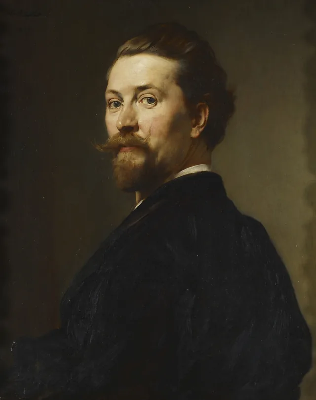 Autoportrait, Heinrich von Angeli