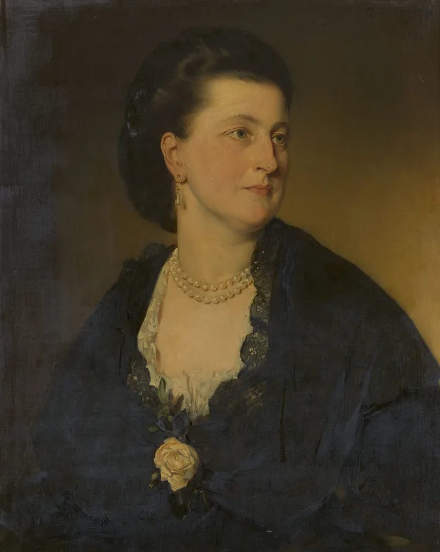 Eliza, vicomtesse Clifden (1833-1896), Heinrich von Angeli