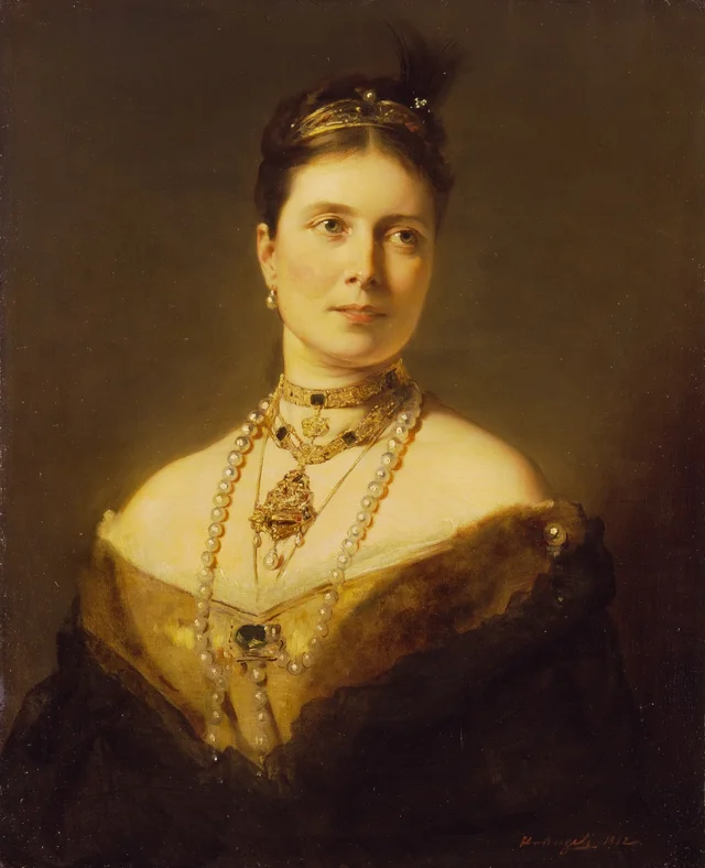 L'impératrice Frédéric d'Allemagne, princesse héritière de Prusse, Heinrich von Angeli