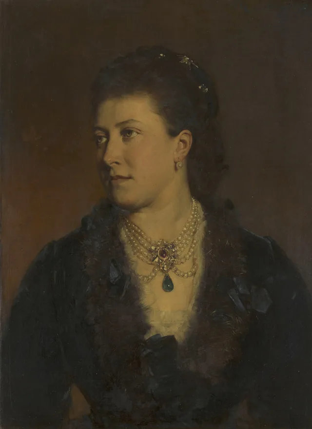 La princesse Hélène, princesse Christian de Schleswig-Holstein (1846-1923), Heinrich von Angeli