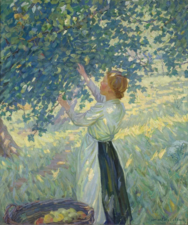 A Colhedora de maçãs, Helen McNicoll