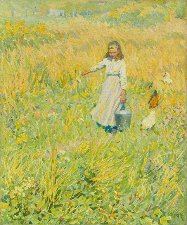 The Little Worker, Helen McNicoll