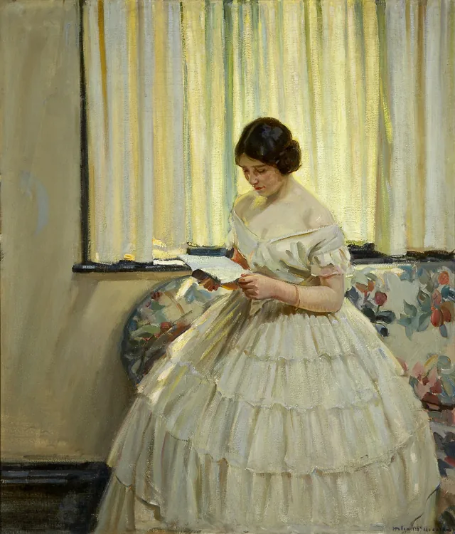 O Vestido vitoriano, Helen McNicoll