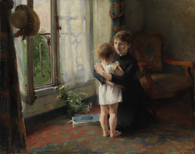 Madre e hijo, Helene Schjerfbeck