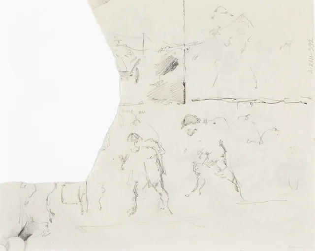 挿絵の下絵