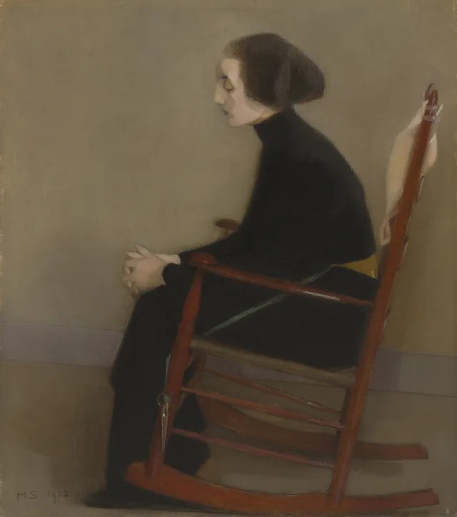 The Seamstress (The Working Woman), Helene Schjerfbeck