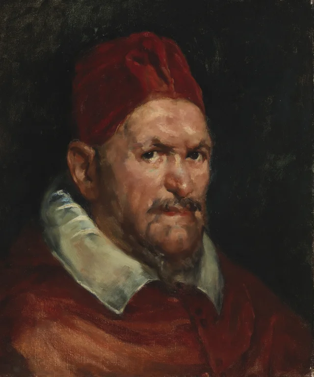 El papa Inocencio X, copia según Velázquez, Helene Schjerfbeck
