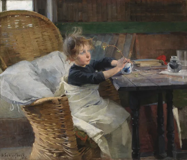 A Convalescente, Helene Schjerfbeck