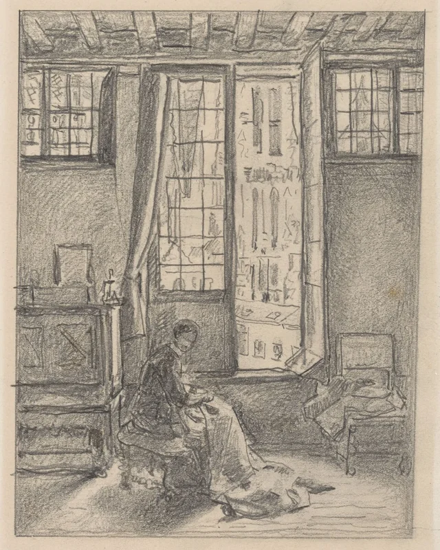 O carrilhão, Henri de Braekeleer