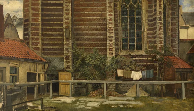 The Chapel of Grace in Antwerp, Henri de Braekeleer