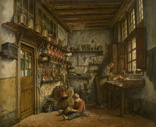 The Tinker, Henri de Braekeleer