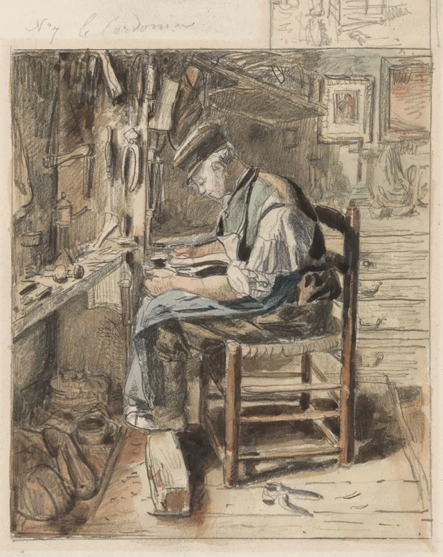 The Cobbler, Henri de Braekeleer