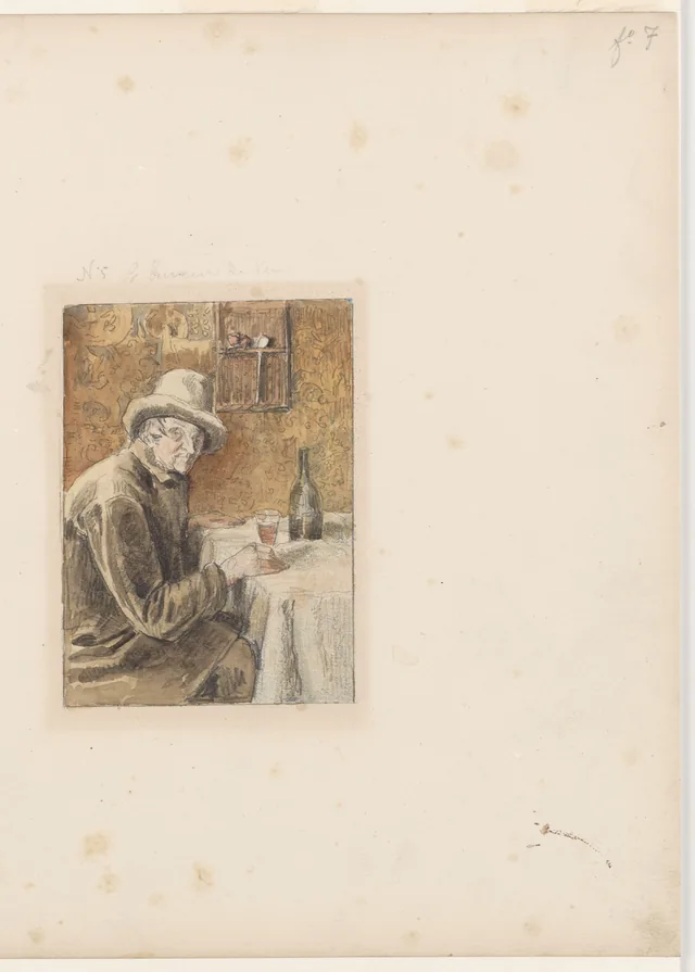 The Winedrinker, Henri de Braekeleer