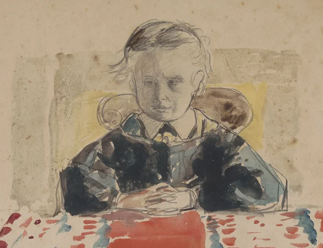 Emile Antoine Vauthier de niño, Henri de Braekeleer