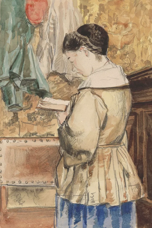 Femme lisant