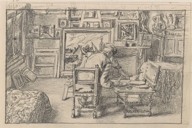O retocador, Henri de Braekeleer