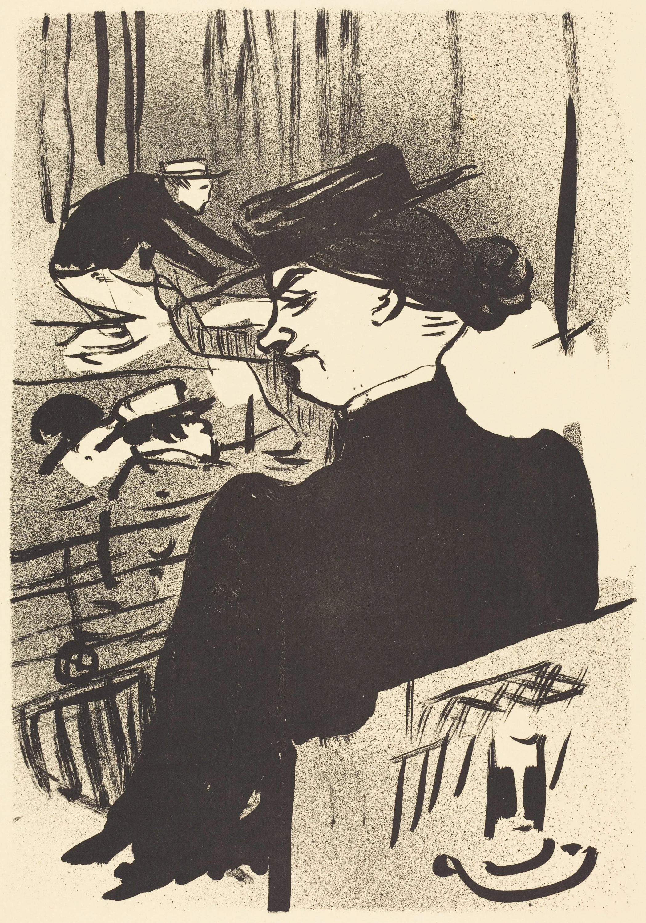A Spectator (Une spectatrice), Henri de Toulouse-Lautrec