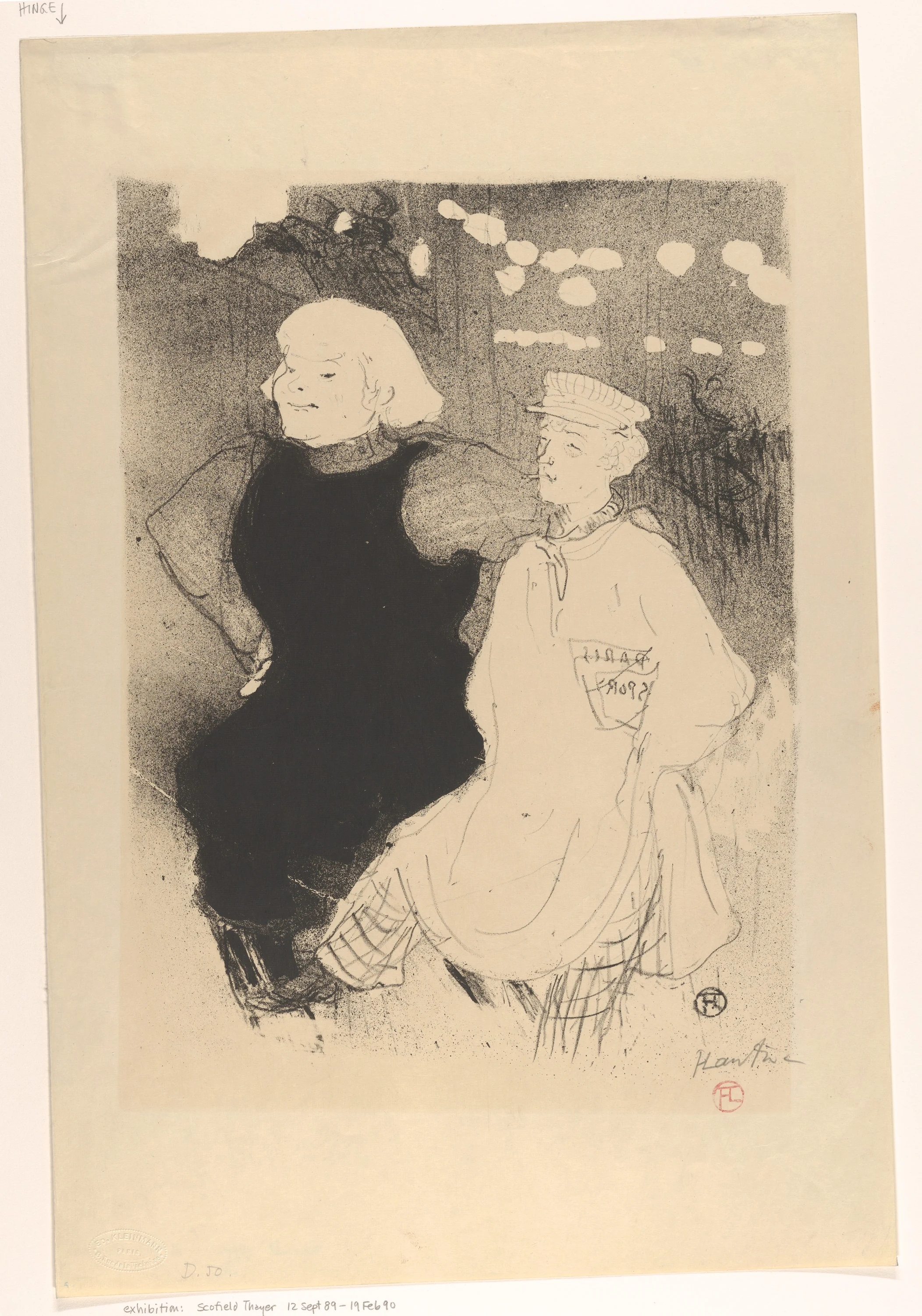 At the Moulin Rouge: The Franco-Russian Alliance, Henri de Toulouse-Lautrec