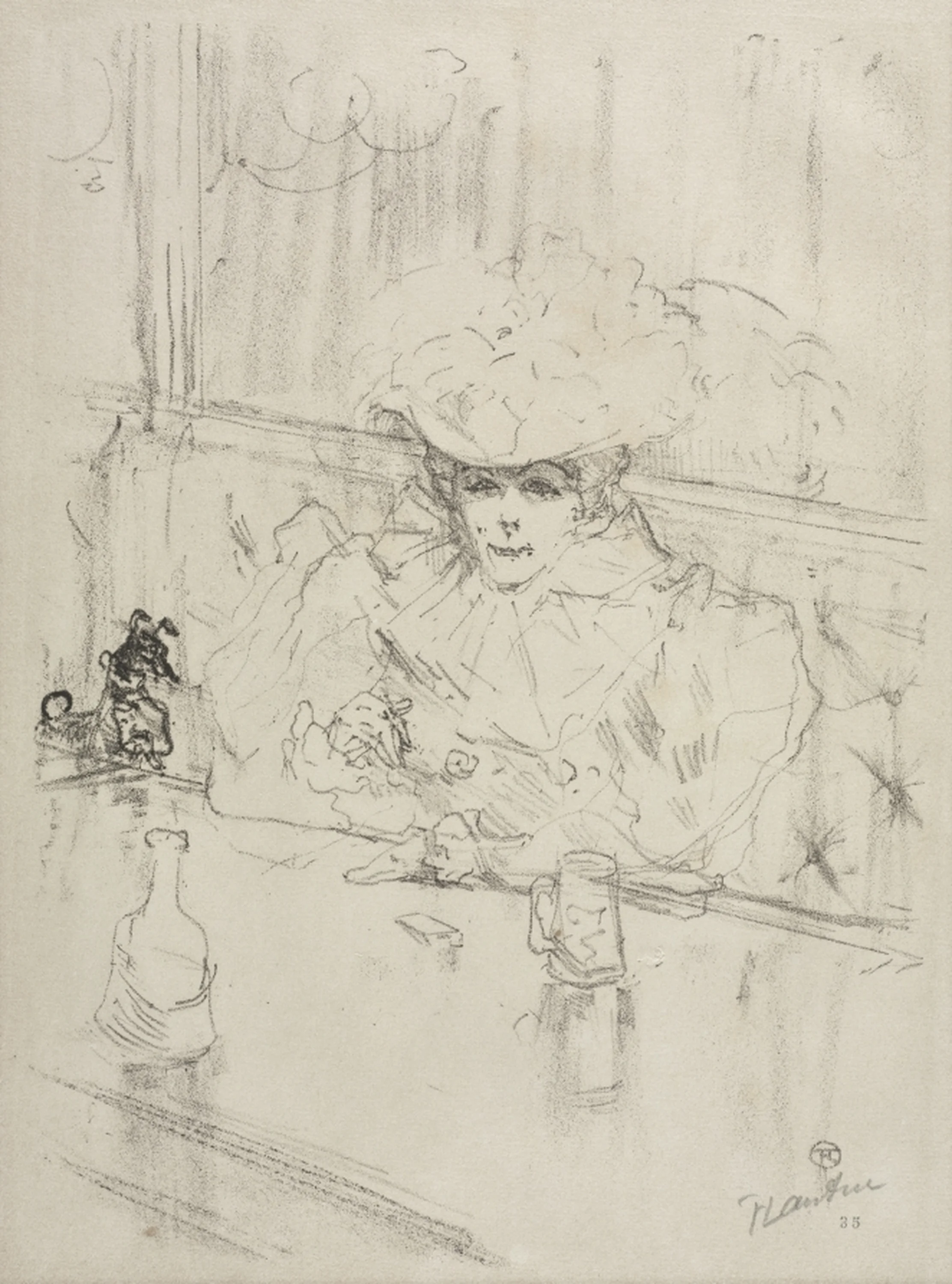 Au Hanneton, Henri de Toulouse-Lautrec