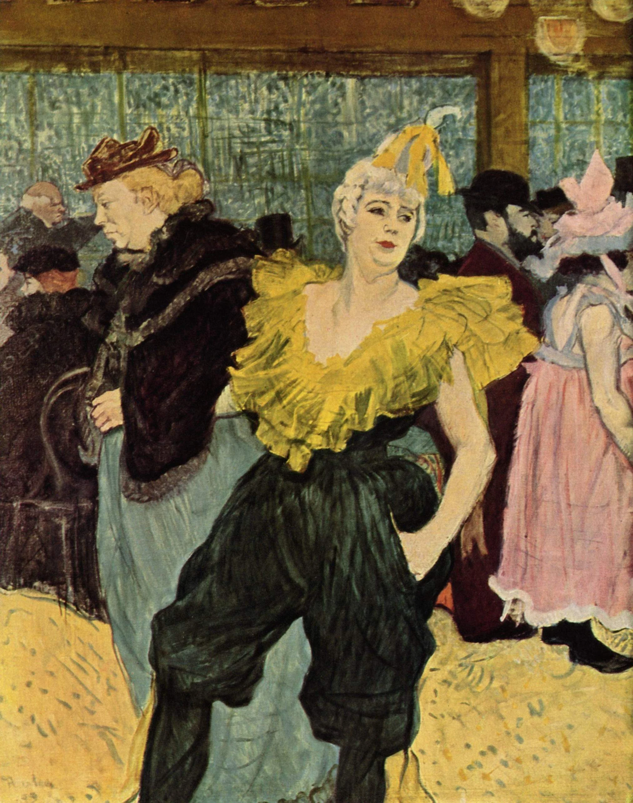 Au Moulin-Rouge : La clownesse Cha-U-Kao, Henri de Toulouse-Lautrec