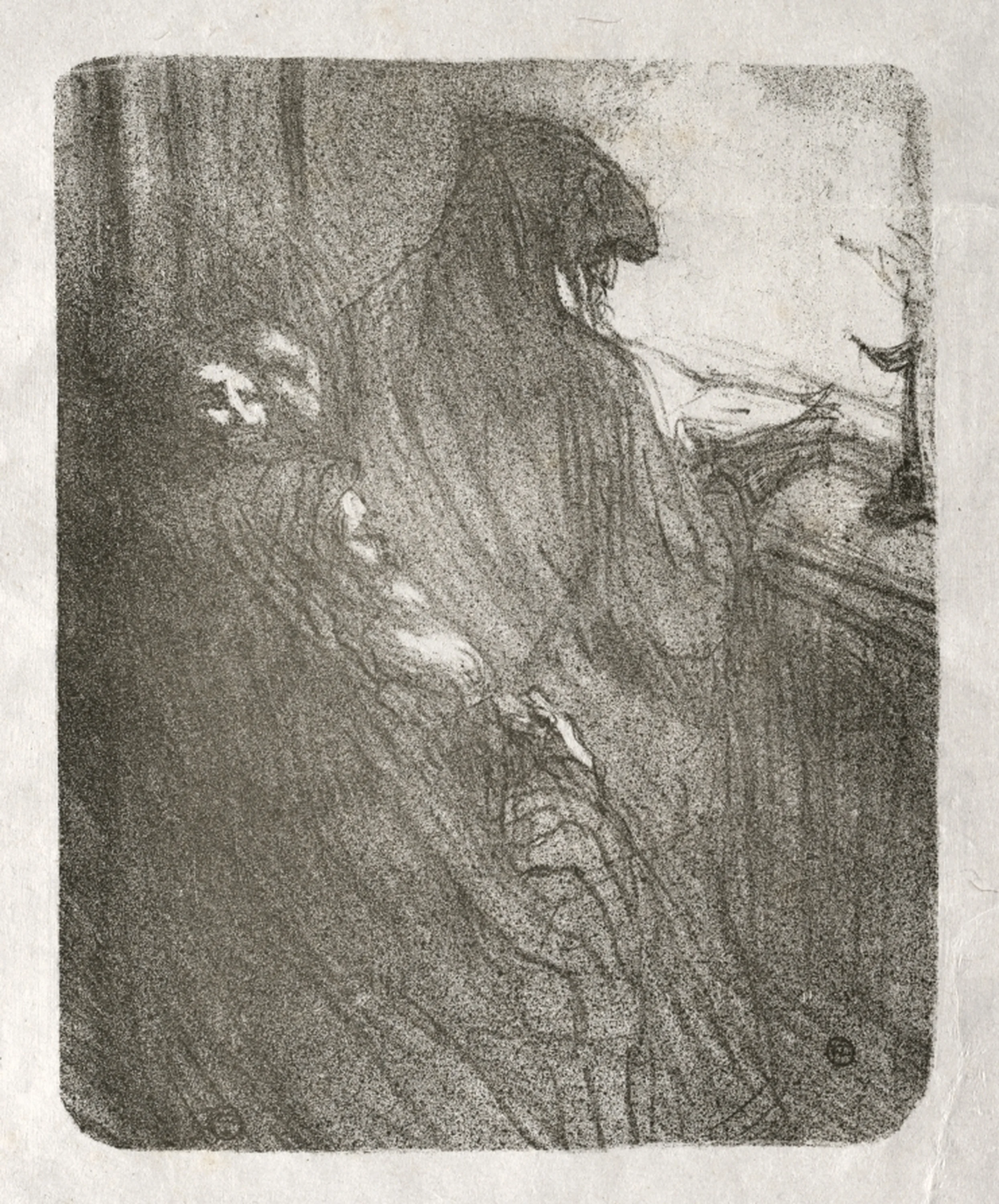 Au pied du Sinaï: La Prière des Juifs Polonais, Henri de Toulouse-Lautrec