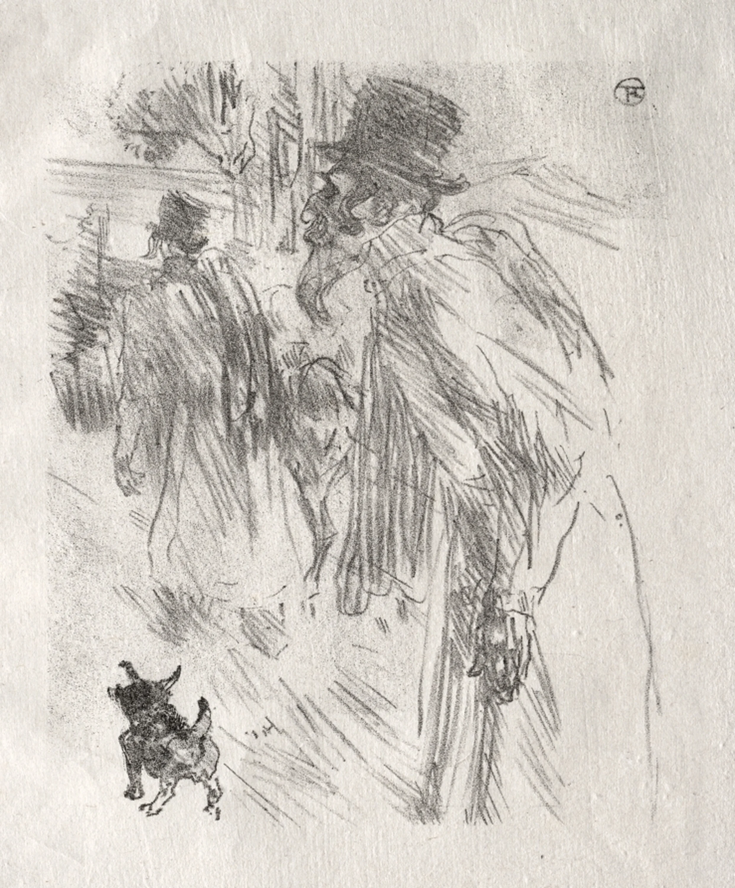 Au pied du Sinaï: Les Juifs Polonais, Carlsbad, Henri de Toulouse-Lautrec