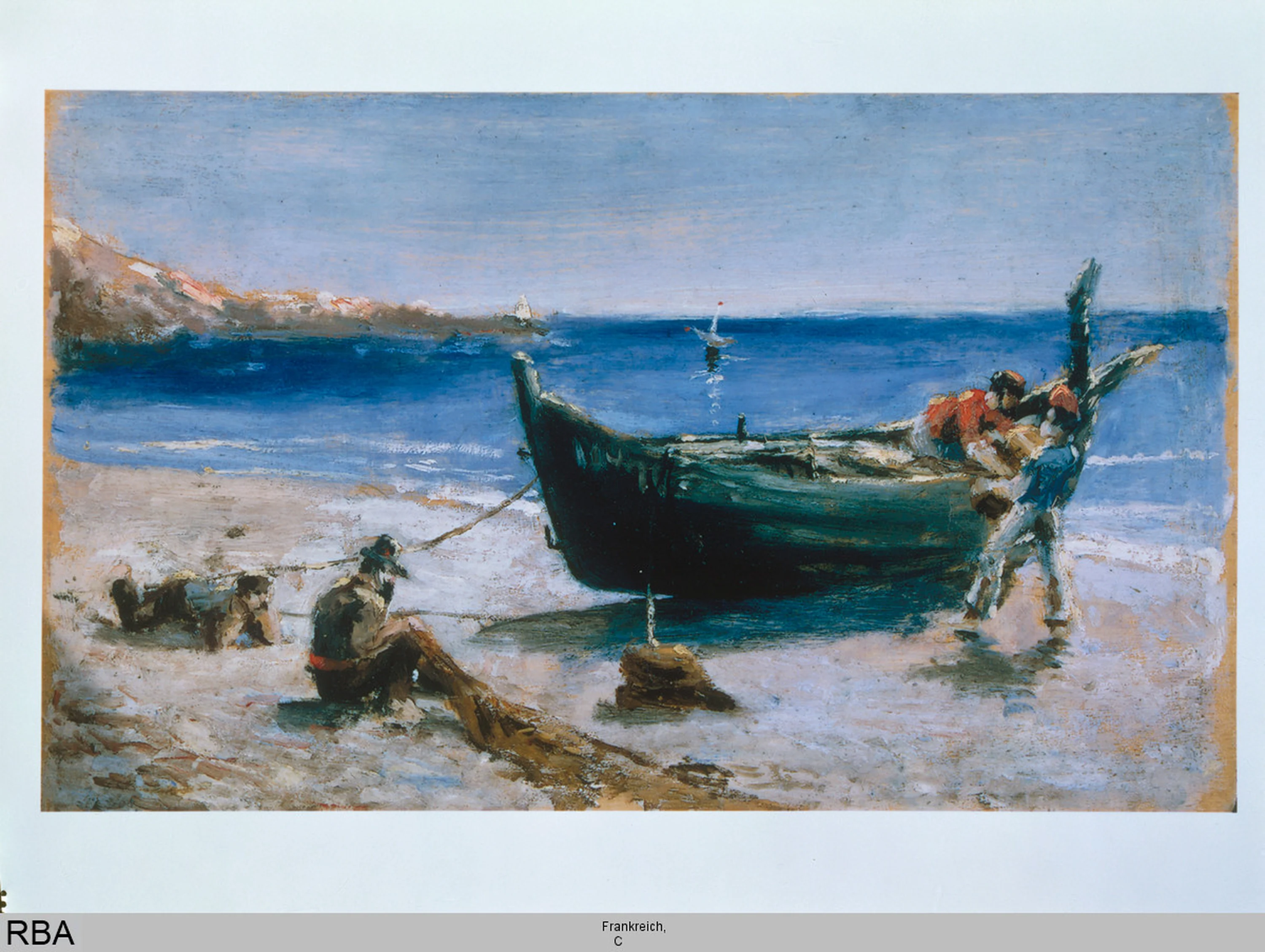 Barque de pêche, Henri de Toulouse-Lautrec
