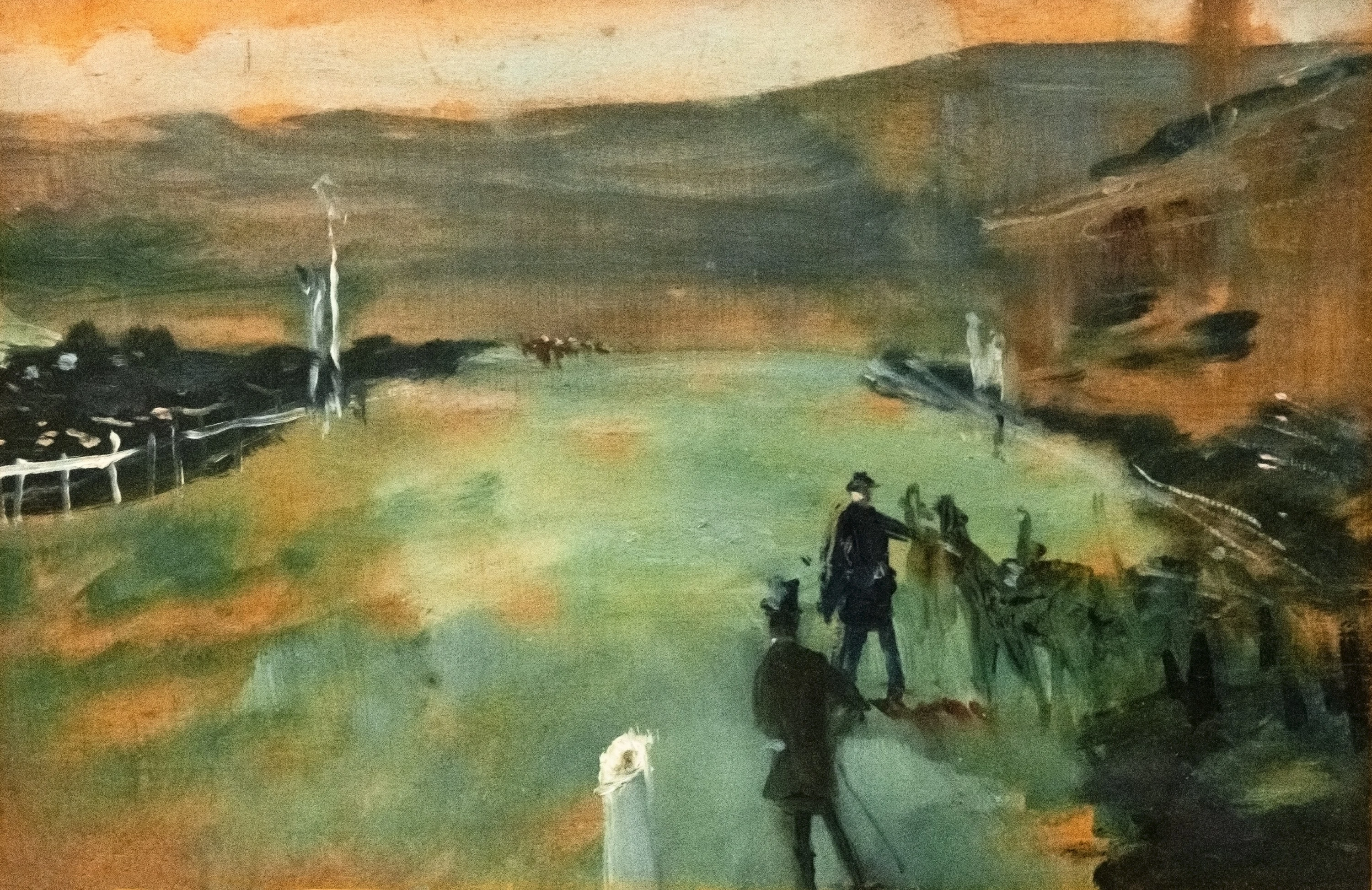 Champ de courses, Henri de Toulouse-Lautrec