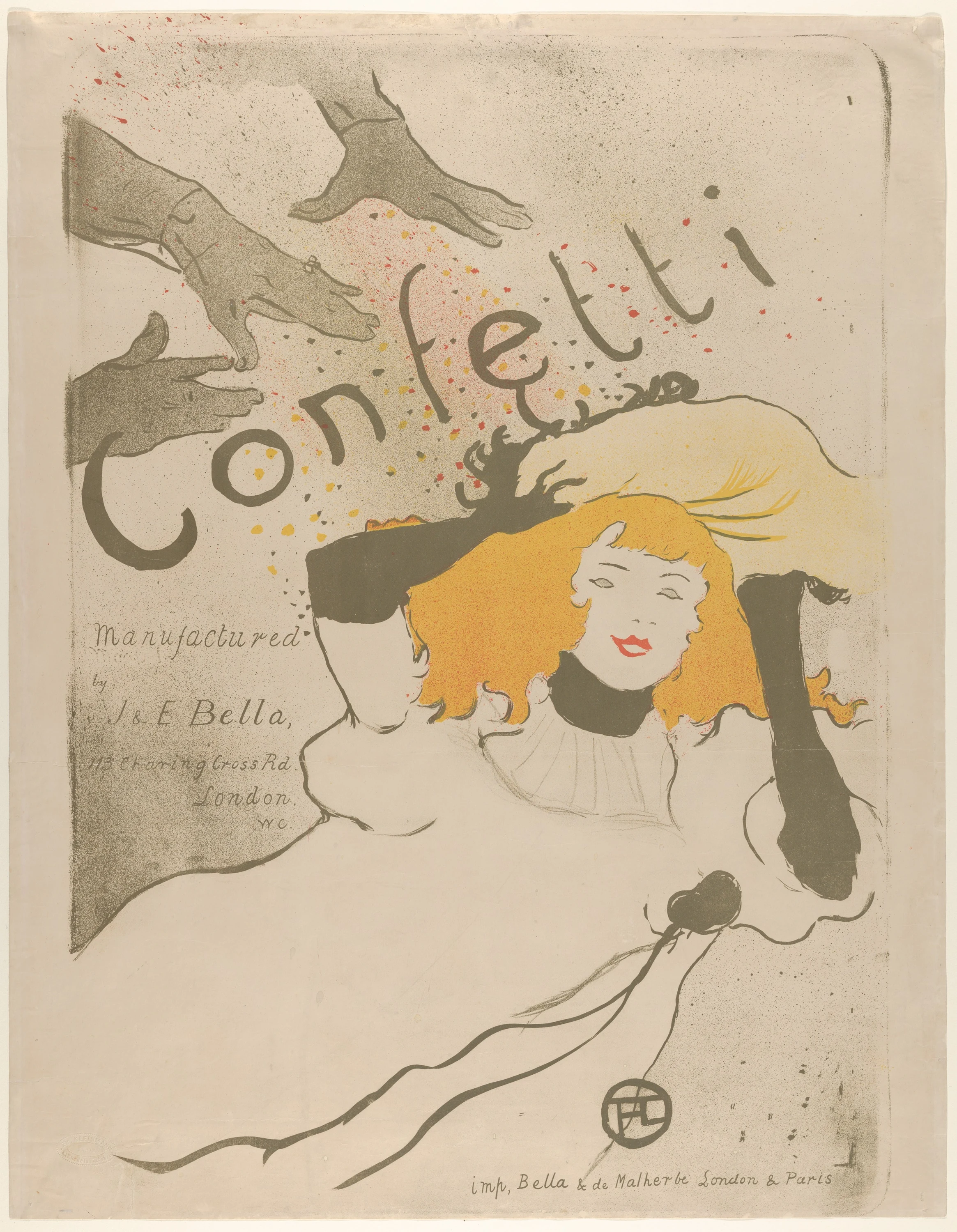 Confetti, Henri de Toulouse-Lautrec