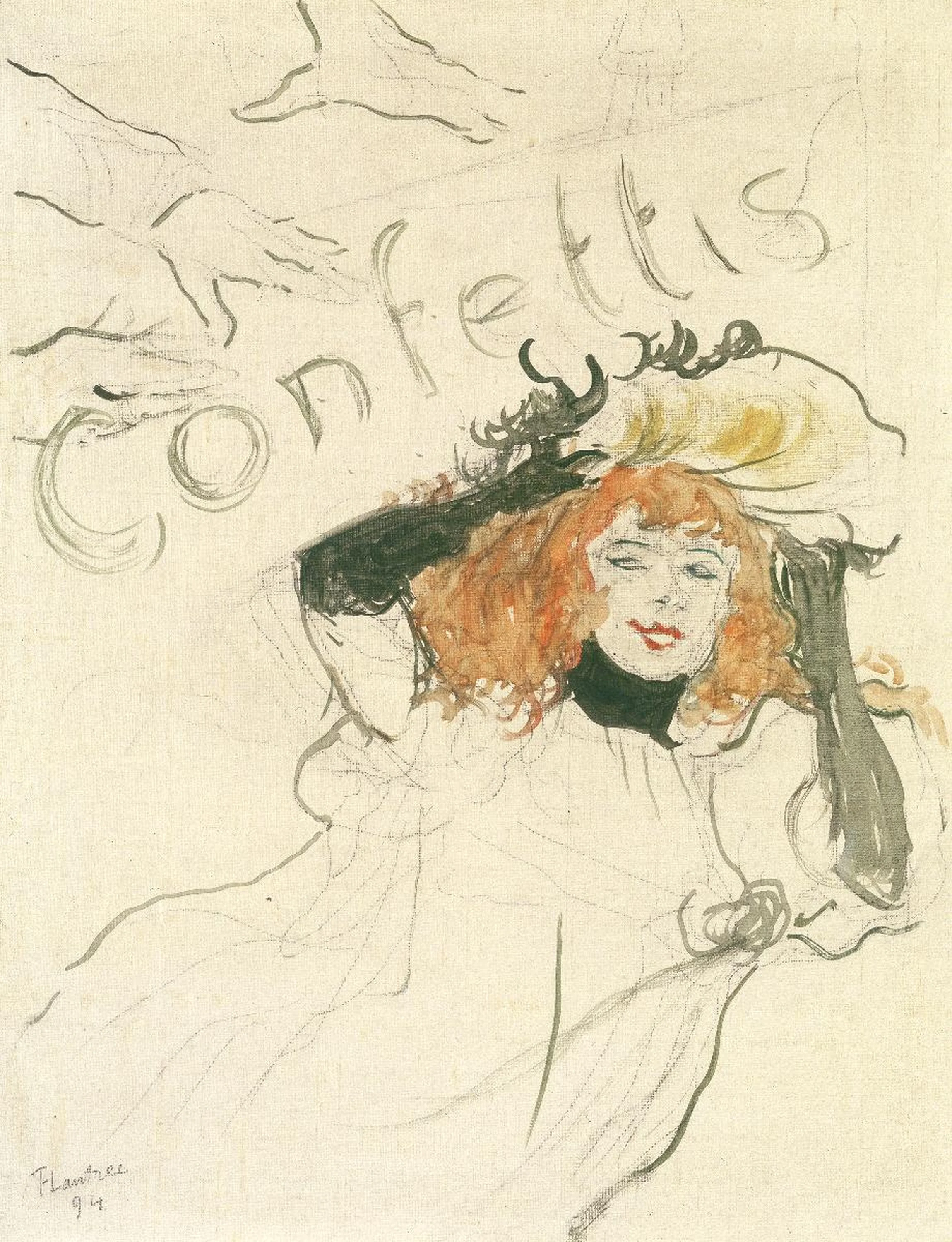 Confettis, Henri de Toulouse-Lautrec