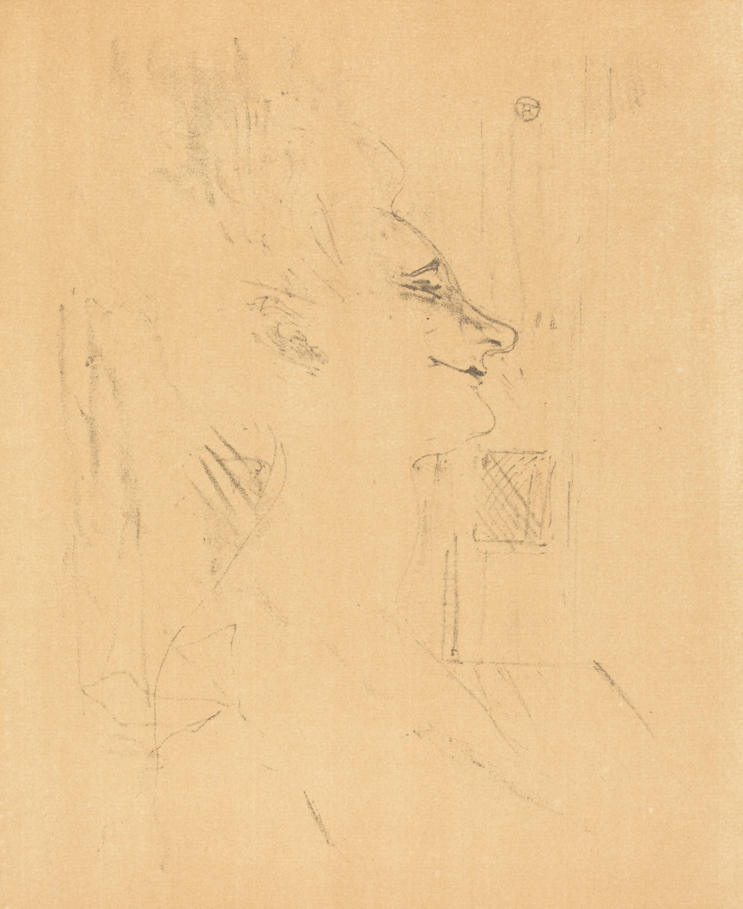 Drunkard (Soularde), Henri de Toulouse-Lautrec