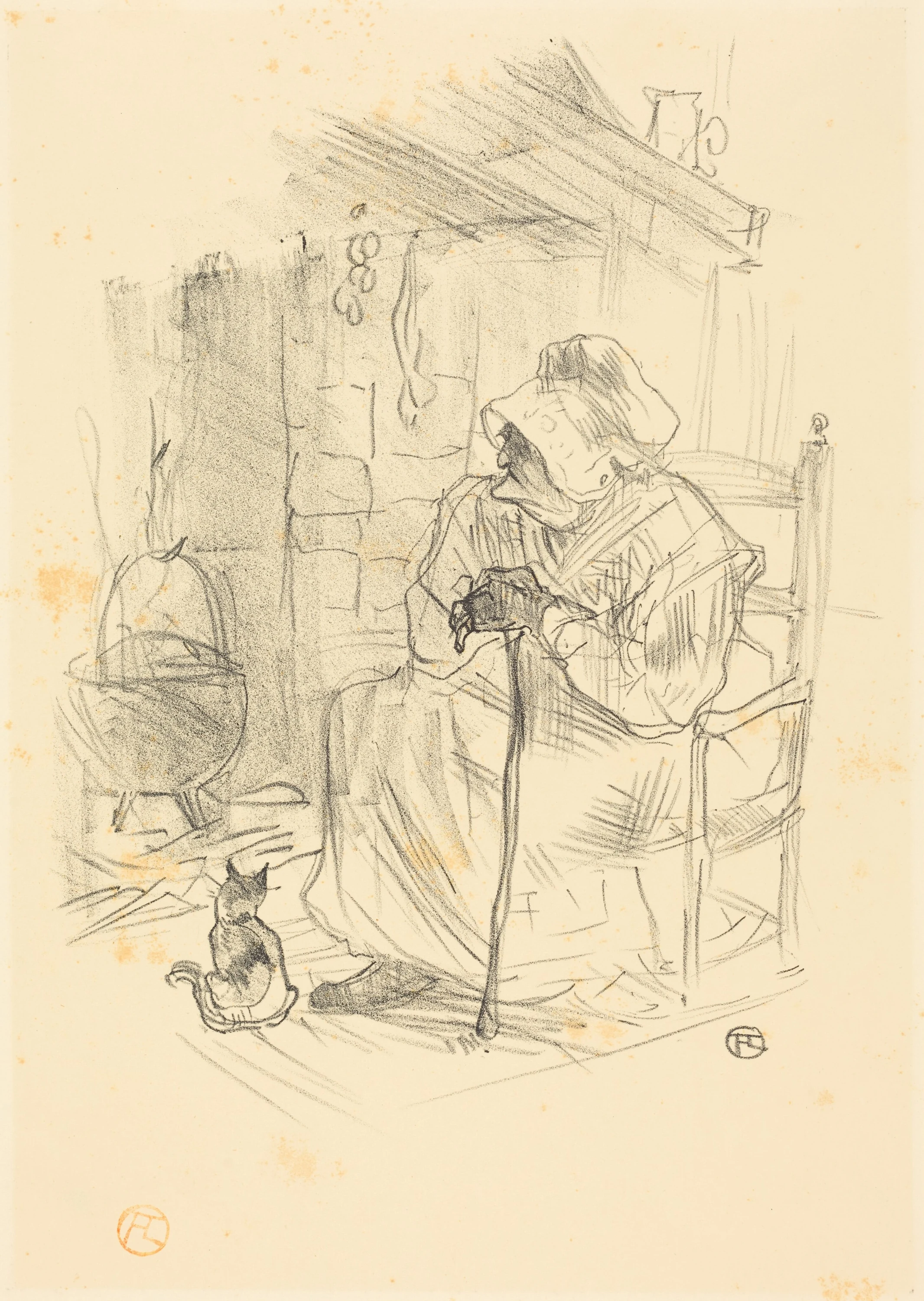 Le secret, Henri de Toulouse-Lautrec