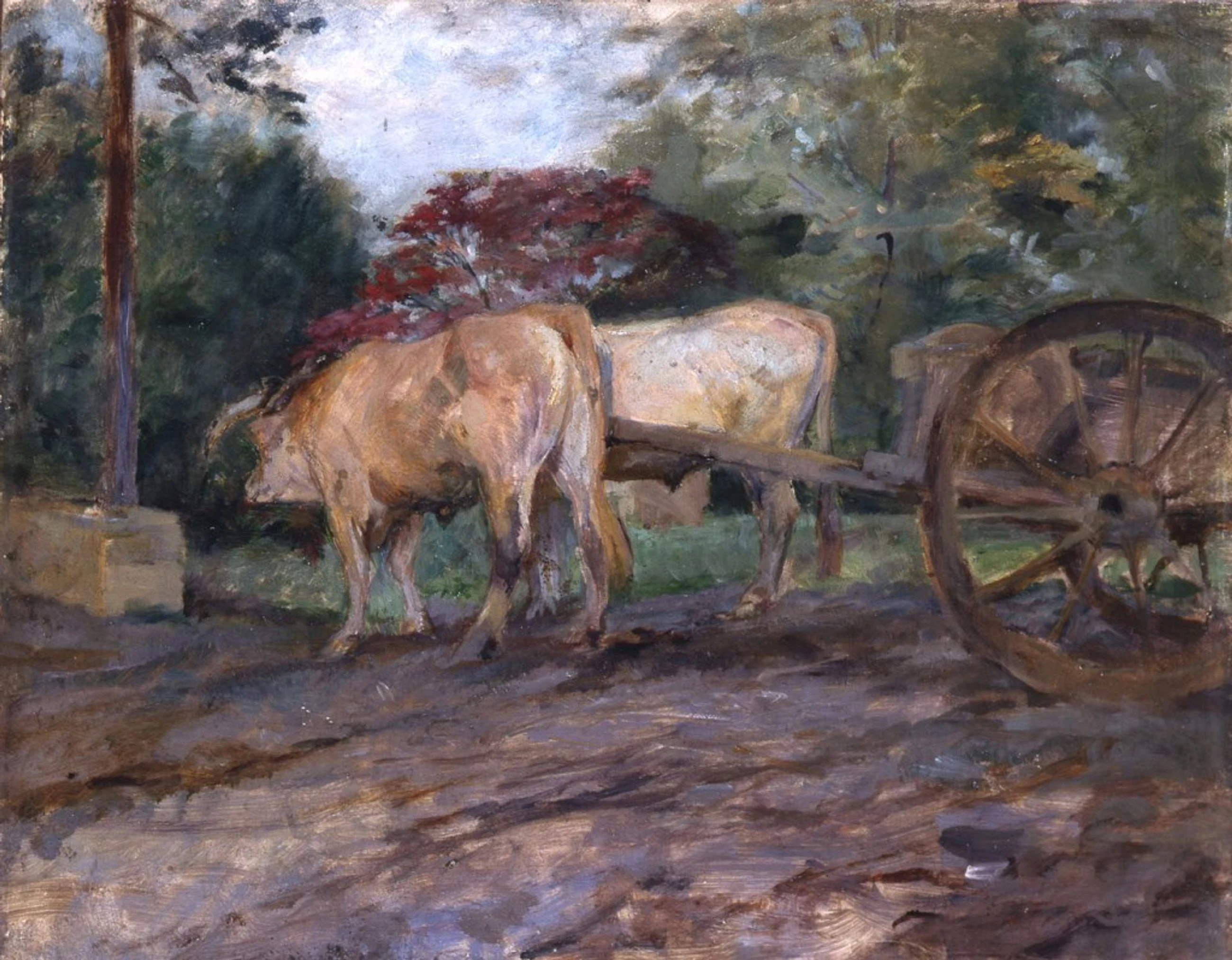 Les Boeufs sous le joug, Henri de Toulouse-Lautrec