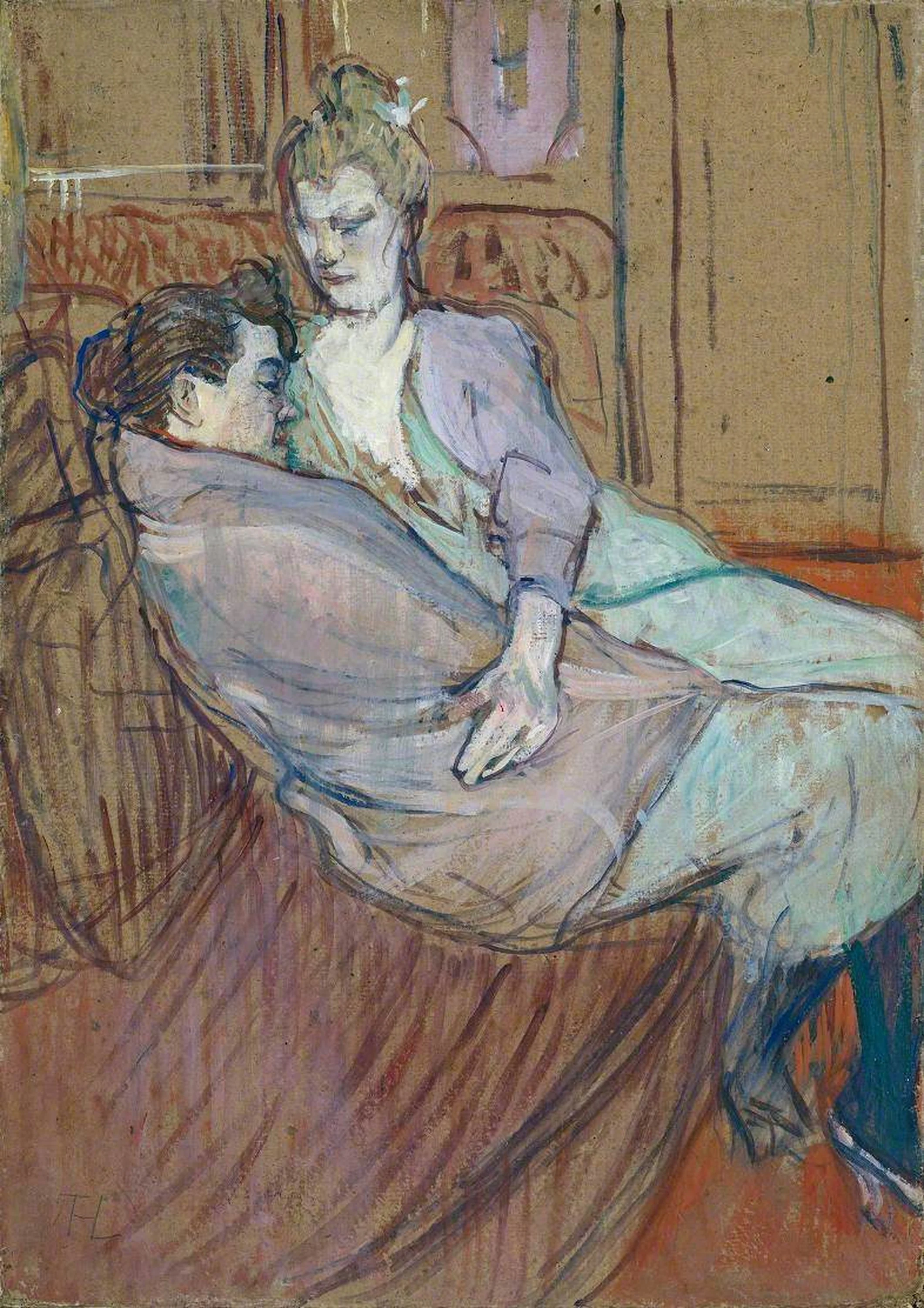 Les Deux Amies, Henri de Toulouse-Lautrec