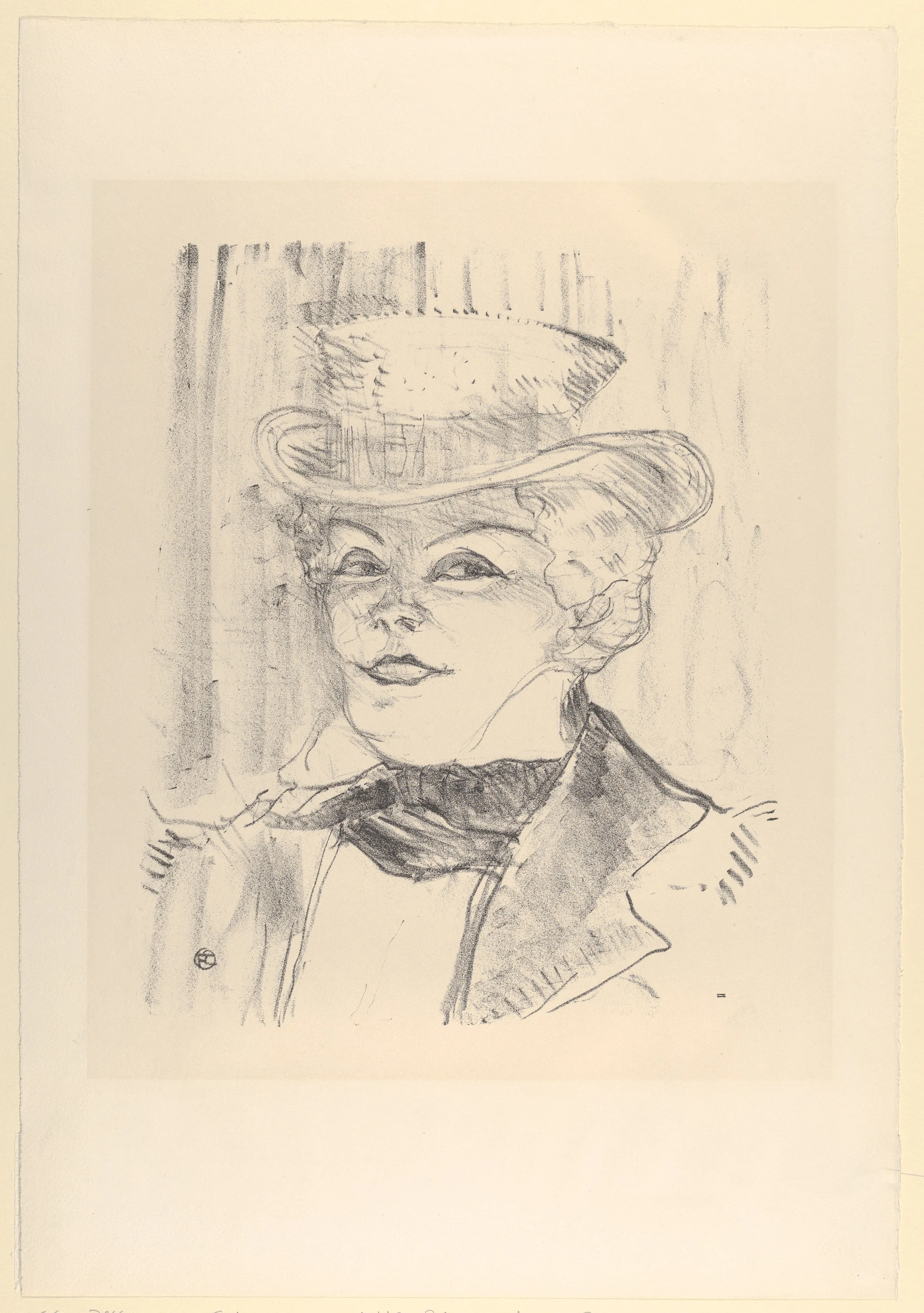 Madame Réjane, Henri de Toulouse-Lautrec
